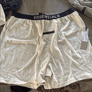 Essentials Cream Boxer Shorts Soft Fabric Comfortable Fit
